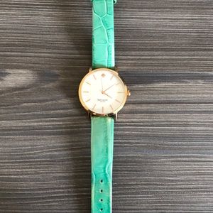 Turquoise Kate Spade watch